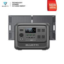 BLUETTI Elite 100 V2 1800W 1024Wh Power Station 100W Solar Panel