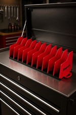 Snap on 10” Plier Organizer Set of 2 Black and Red Rack Kapl10