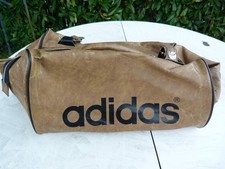 Sac de sport ADIDAS Skaï Vintage années 80