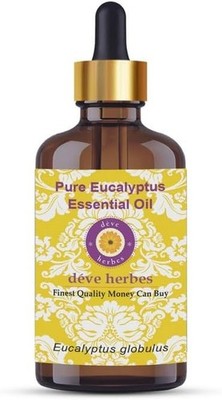 Pure Eucalyptus Essential Oil Steam Distilled for Skin & Aromatherapy 5ml