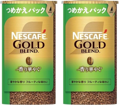 About 95 cups Nescafe Gold Blend Fragrant Eco & System Pack 95g x 2 sets 16970
