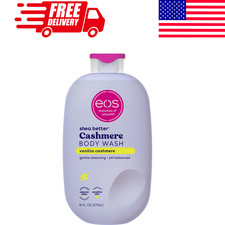 eos Body Wash, Vanilla, Moisturizing Creamy Gel Formula with Shea Butter, Glycer