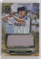 2019 Topps Triple Threads Single Jumbo Relics Gold 8/9 Wil Myers #SJR-WMY1 5wg