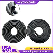 Door Seal Rubber Weatherstrip Pair For Dodge D100 D250 D300 Pickup Truck 72-93 Door Seal Rubber Weatherstrip Pair For Dodge D100 D250 D300 Pickup Truck 72-93