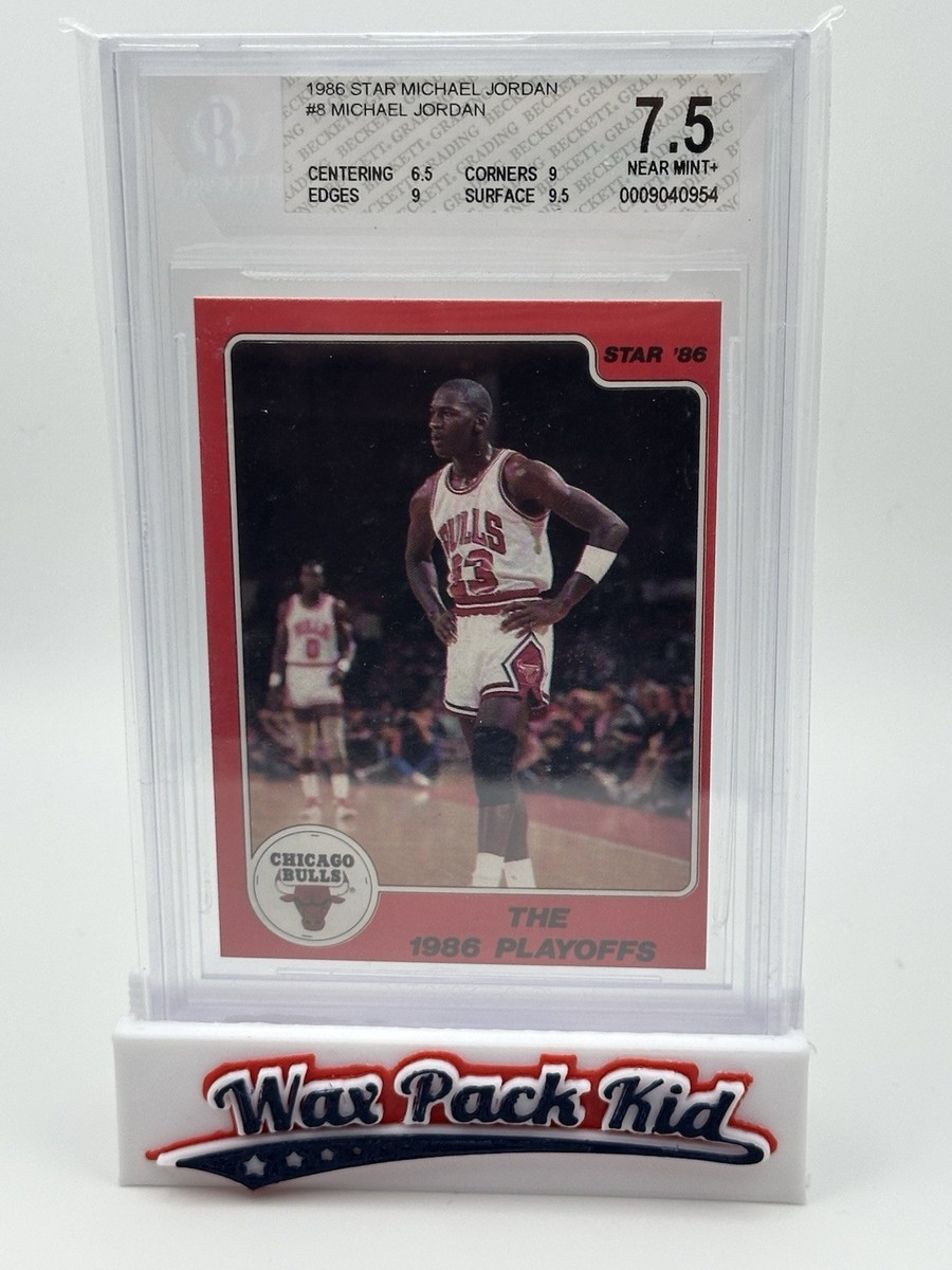 1986 Star Set-Break # 8 Michael Jordan 