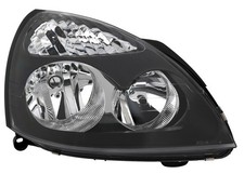 Scheinwerfer rechts für Renault Clio 2 2001-2005 Halogen H1 H7 LWR Streuscheibe