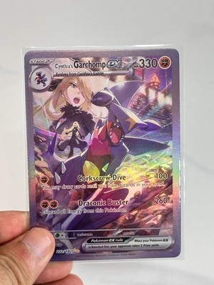 Cynthia's Garchomp ex 232/182 Sv10: Destined Rivals Holo. Excellent Condition