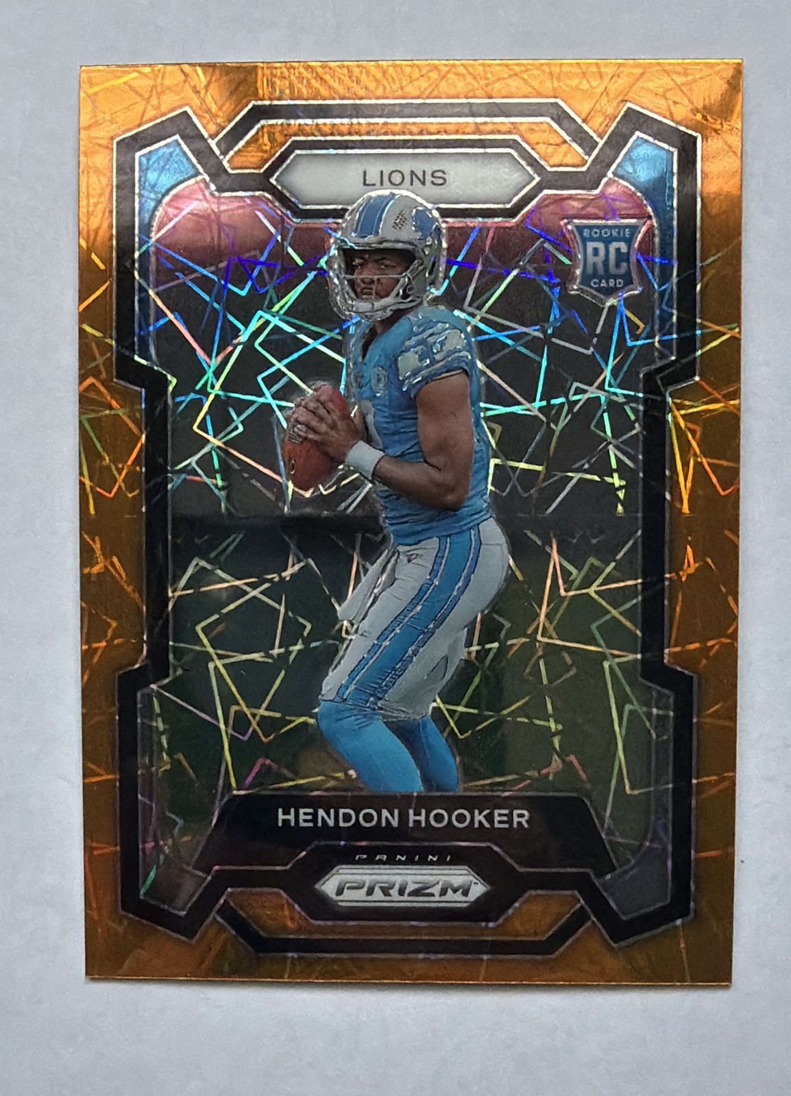 2023 Panini Prizm - Rookies Hendon Hooker #329 Lazer Prizm (RC)
