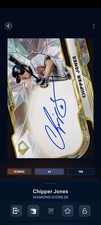 Topps Bunt Diamond Icons '25 Chipper Jones Signature Iconic DIGITAL
