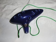 12 hole ocarina with bag and instruction leaflet