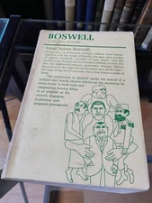 1964 Boswell A Modern Comedy STANLEY ELKIN Uncorrected Proof