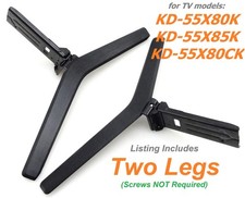 Sony KD-55X80K KD-55X85K KD-55X80CK TV Stand Legs  USED