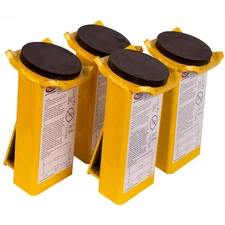 Rotary Lift FJ6133BK Set of Four Extended Height Adapters with Rubber Pad