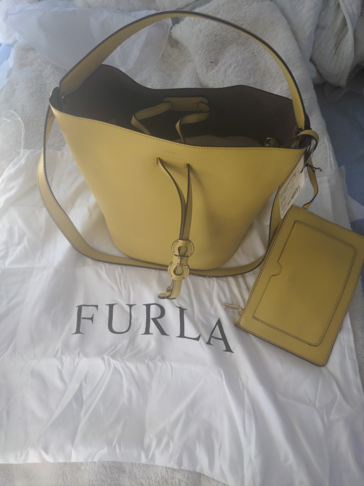 Furla BJZ4 VFO VITTORIA leather Tote New | eBay
