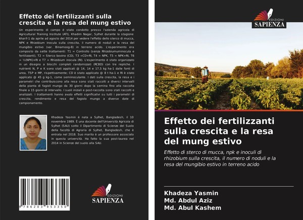 Khadeza Yasmin (U. A.) | Effetto Dei Fertilizzanti Sulla Crescita E La Resa...-image