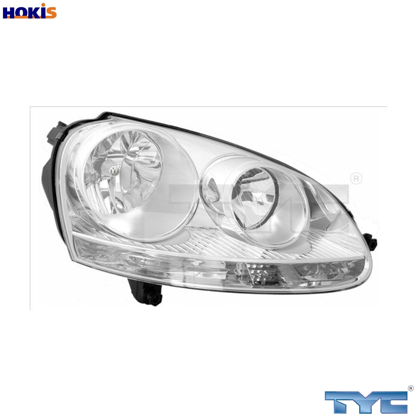 TYC Headlights VW 20-0318-25-2 1K6941005N,1K6941005P,1K6941005R Headlamp,Headlight 1K6941029P - Image 8