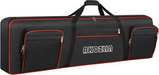 88 Keys Electric Piano Keyboard Gig Bag with Adjustable Straps and 5-Pocket for