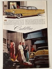 1956 Cadillac Fleetwood 4 Door sedan Print Ad Discerning Look