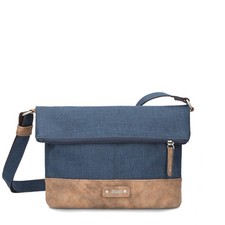 zwei OLLI OT6 Tasche Handtasche Damentasche Frauentasche blue