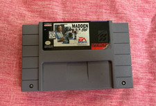 Madden 96 SNES Super Nintendo - UNTESTED GAME ONLY - NFL Sports Football