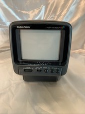 1994 Radio Shack Portavision Gaming Portable 5" COLOR CRT TV Monitor TESTED