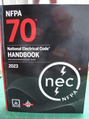 NFPA 70, National Electrical Code Handbook, 2023 Edition. NEW1