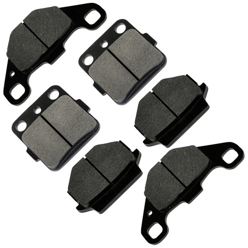 Front Rear Brake Pads for Suzuki LT230E Quadrunner 230 1987 1988 1989 1990-1993 - Afbeelding 4 van 4