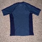 Lands' End shirt Men's Short Sleeve Rash Guard Blue Size Small — photo 3