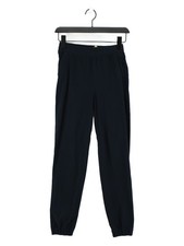 Lululemon Women's Sports Bottoms UK 2 Blue Nylon