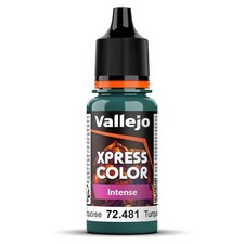 Vallejo Intense Xpress Color Turquoise Paint 18Ml Bottle