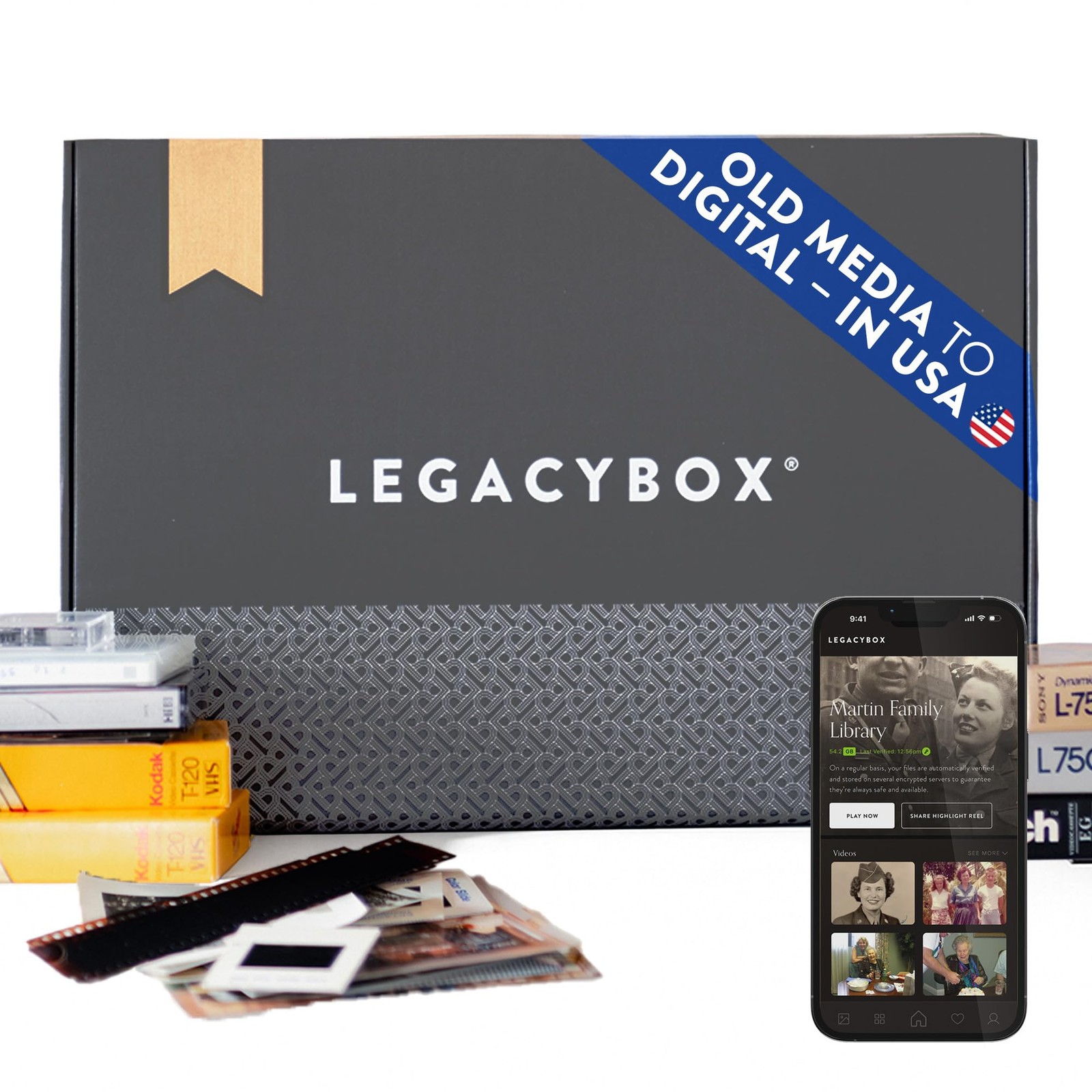 3 Items | Transfer Old Media to Digital | VHS to Digital Con