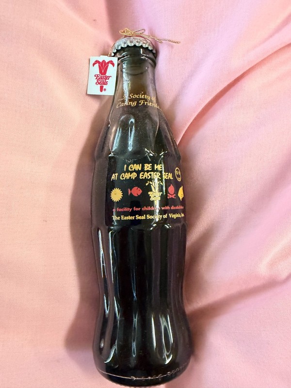 Easter Seal Society of Virginia--Camp Easter Seal--1997 coke bottle