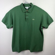 Lacoste Polo Shirt Short Sleeve Green Men  s 3XL