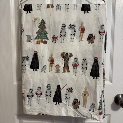 Housse De Couette Twin Pottery Barn Kids Star Wars – Coton Bio, Noël, Neuve