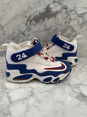 Nike Air Griffey Max 1 GS 'USA' White/Blue/Red DX3724-100 Youth Sz