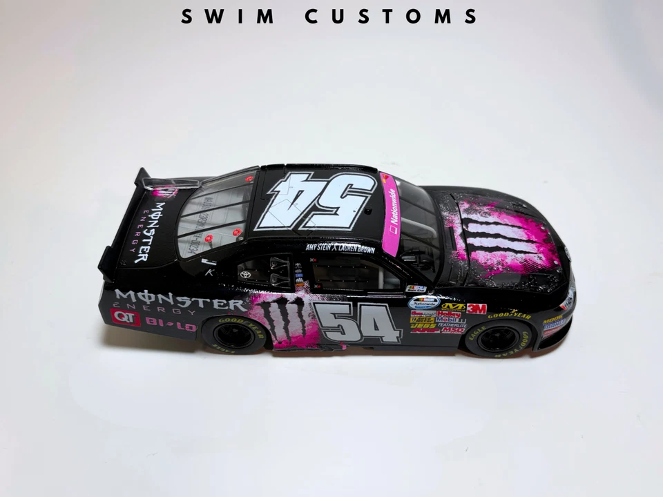 KYLE BUSCH PINK MONSTER 2013 1/24 DIECAST NASCAR - Image 4 of 4