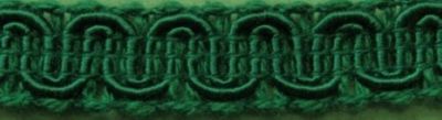 36 Yds Zederngrün Scroll Gimp 1/2 Zoll Conso L77 Verkleidung Polsterung Soutache 9940