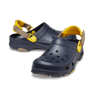 Crocs | Unisex All Terrain Sandal Navy Yellow | 6 Crocs All Terrain Two Strap Navy 94% Thermoplastic (EVA) + 6  main image 4