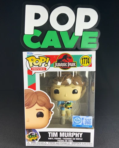 Pop Cave 2025 JURASSIC PARK: Tim Murphy FUNKO SPECIAL EDITION with Goggles