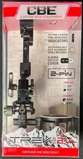 CBE Trek Pro 2V .019 Archery Sight 2 Vertical Pins Right Hand-New