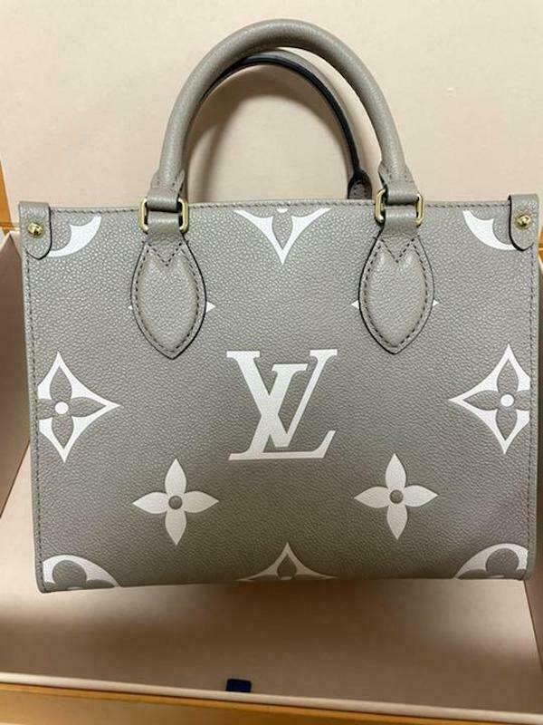 Louis Vuitton Giant Monogram Empreinte Onthego PM Tote