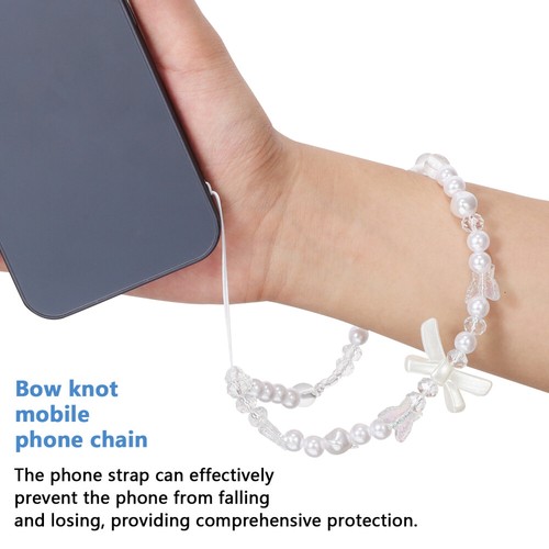 2 szt. Łańcuszek do telefonu komórkowego Miss Cell Beads Smycz Akcesoria Charm - Zdjęcie 11 z 11