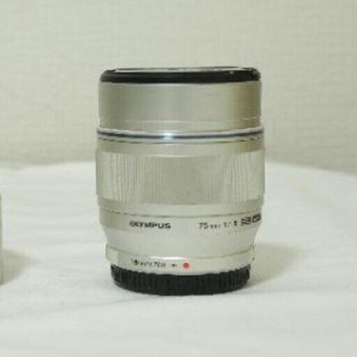 OLYMPUS M.ZUIKO DIGITAL ED 75mm F1.8 Silver AF MSC Lens Micro Four
