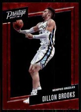 2017-18 Panini Prestige Micro Etch Red Dillon Brooks Memphis Grizzlies #43