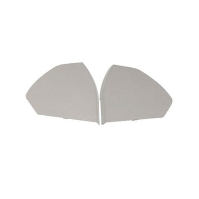 2x Grey Color ABS Car Front Door Upper Cover Replacement For Benz E 2003-2008