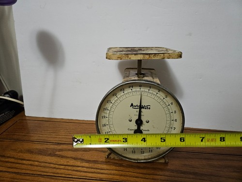 Vintage Auto Wate 25 lb. Kitchen Scale USA Chicago - Picture 9 of 9