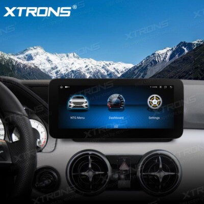 AUTORADIO GPS Mercedes GLK Android 13 XTRONS QAM1245M12GLK45L 10,25'' NTG 4.5/4.7
