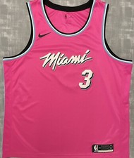 Nike NBA Miami Heat Dwayne Wade Sunset Vice City Edition Basketball Jersey