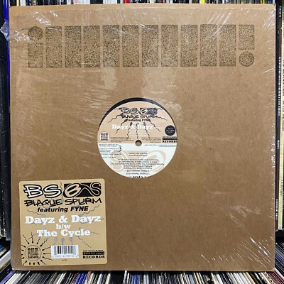 BLAQUE SPURM featuring FYNE レア BLAQUE SPURM - DAYZ & DAYZ / THE CYCLE (12