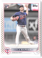 2022 Topps #641 Charlie Barnes Gold Star